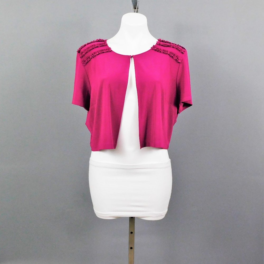 Danny &‎ Nicole Women Cardigan Purple 16